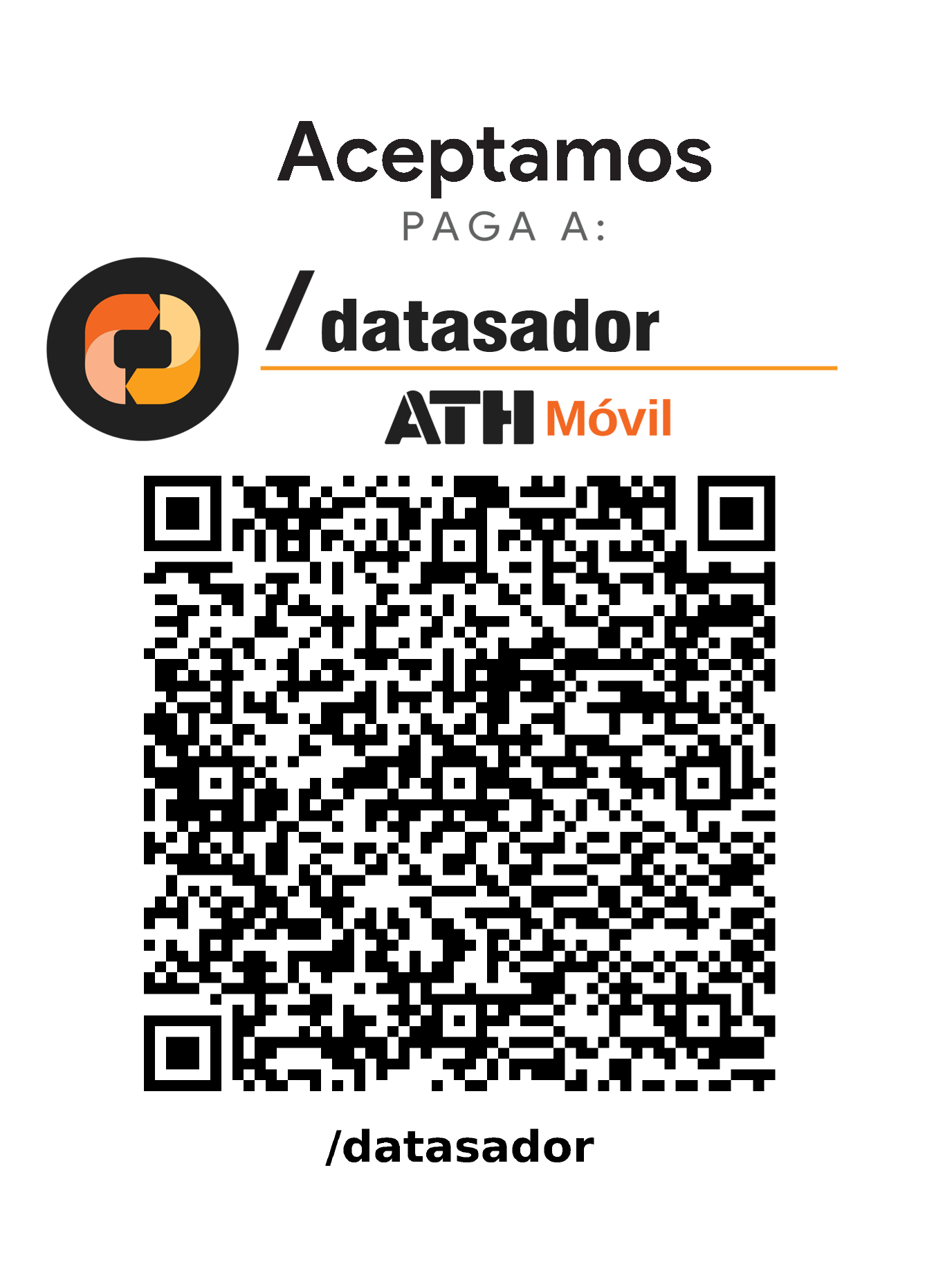 Código QR ATH Móvil