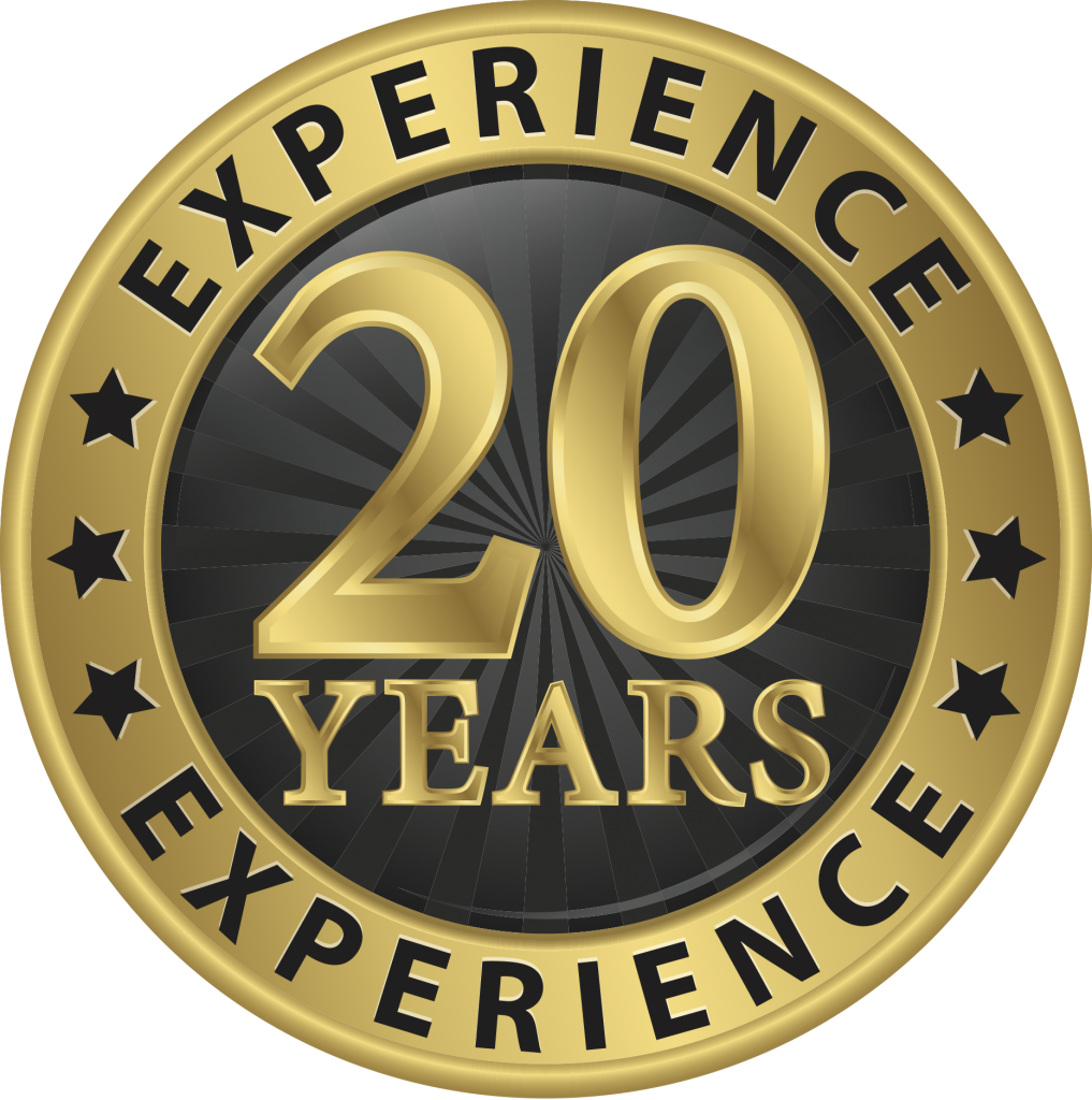 20 años experiencia